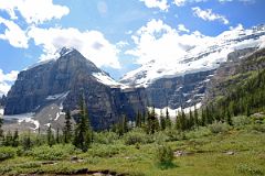 21 Mount Lefroy and Mount Victoria From Plain Of The Six Glaciers Teahouse Near Lake Louise.jpg